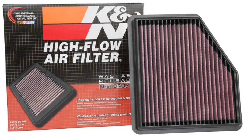 K&N 2019 Nissan Altima 2.5L F/I Drop In Replacement Air Filter 33-5095