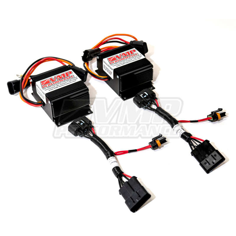 VMP Performance 07-10 Ford Shelby GT500 Dual Plug and Play Fuel Pump Voltage Booster VMP-ENF004