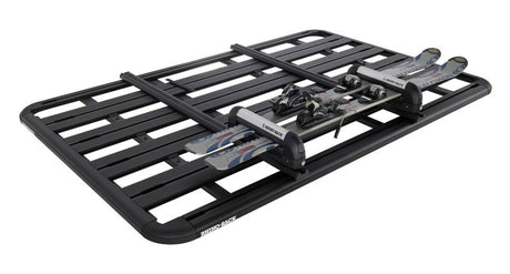 Rhino-Rack Pioneer Accessory Bar (C-Channel) - 54in - 2 pcs - Black 43138B