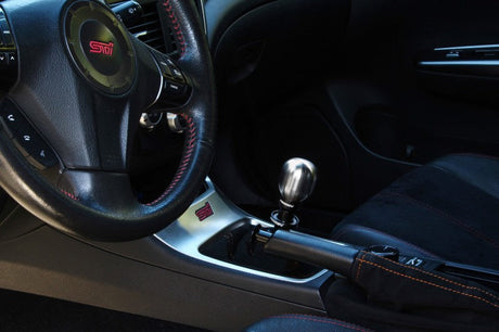 Perrin BRZ/FR-S/86 Brushed Barrel 1.85in Stainless Steel Shift Knob PSP-INR-131-2