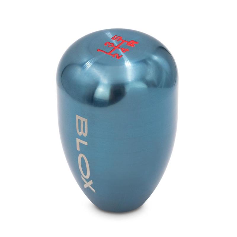 BLOX Racing 5-Speed Billet Shift Knob - Torch Blue 10x1.5mm BXAC-00204