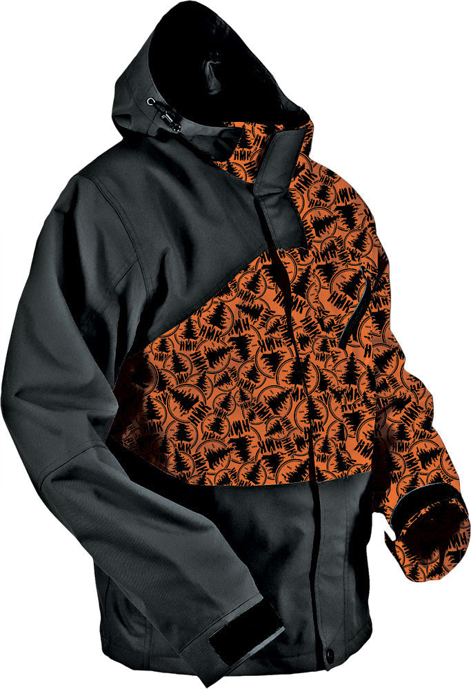 HMK Hustler 2 Jacket Stamp Orange Md HM7JHUS2BSOM