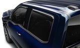 AVS 15-18 Ford F-150 Supercrew Ventvisor In-Channel Front & Rear Window Deflectors 4pc - Smoke 194975