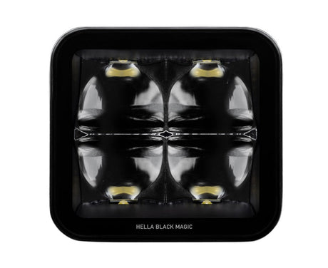 Hella Universal Black Magic 3.2in L.E.D. Cube Kit - Flood Beam (Long Range) LA358176821