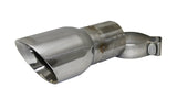 Corsa Single Universal 3.0in Inlet / 4in Outlet Polished Pro-Series Tip Kit TK006