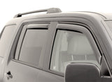 AVS 09-15 Honda Pilot Ventvisor In-Channel Front & Rear Window Deflectors 4pc - Smoke 194084