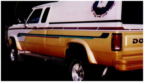 Bushwacker 81-93 Dodge Ramcharger Extend-A-Fender Style Flares 4pc Excludes Dually - Black 50901-01