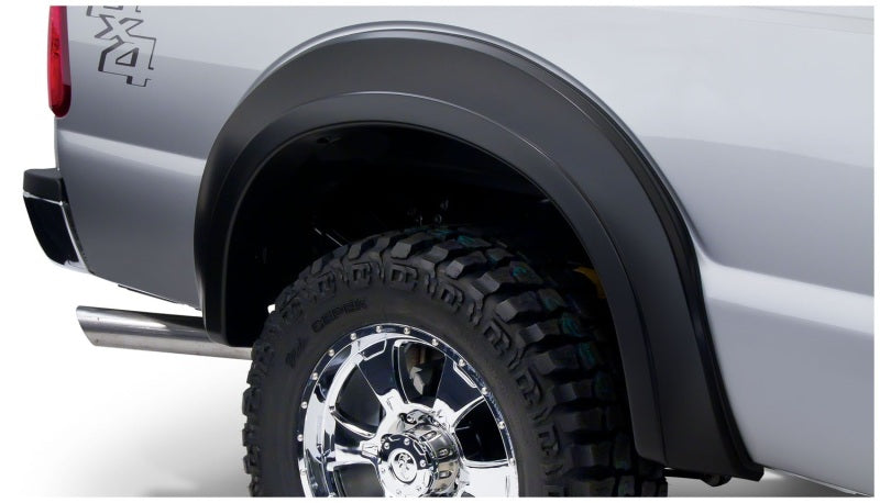 Bushwacker 11-16 Ford F-350 Super Duty Styleside Extend-A-Fender Style Flares 4pc - Black 20932-02