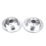 Power Stop 07-19 Cadillac Escalade Rear Evolution Drilled & Slotted Rotors - Pair AR8658XPR