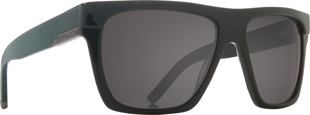 DRAGON Regal Sunglasses Jet W/Grey Lens 720-2142