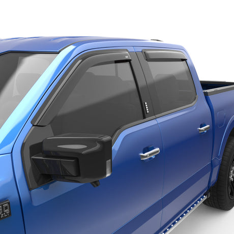 EGR 15+ Ford F150 Crew Cab Tape-On Window Visors - Set of 4 643491