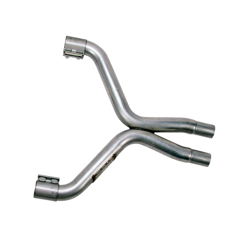 BBK 11-14 Mustang 3.7 V6 High Flow X Pipe With Catalytic Converters - 2-1/2 1814