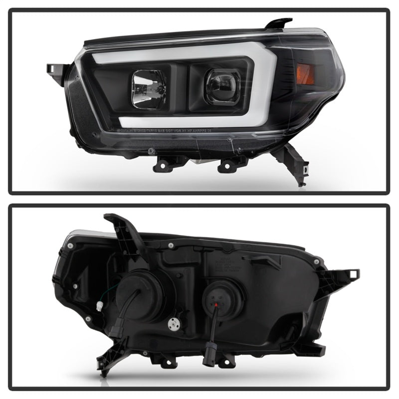Spyder Signature Toyota 4Runner 10-13 Projector Headlights - Black (PRO-YD-T4R10SI-BK) 5087454