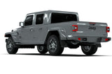 Rally Armor 19-23 Jeep JT Gladiator Mojave/Rubicon Black Mud Flap w/ Metallic Black Logo MF104-BLK-MBK