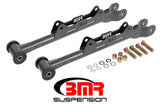 BMR 10-15 5th Gen Camaro Chrome Moly Non-Adj. Rear Lower Control Arms (Delrin) - Black Hammertone MTCA030H