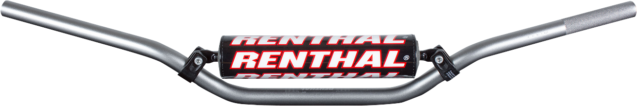 RENTHAL Handlebar - 7/8" - 722 - CR High/Ricky Johnson - Silver 72201SI01185