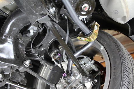Progress Tech 09-14 Acura TSX/08-17 Accord Rear Sway Bar (Tubular 28.5mm - Adj) Incl Bushing Brkts 62.0107