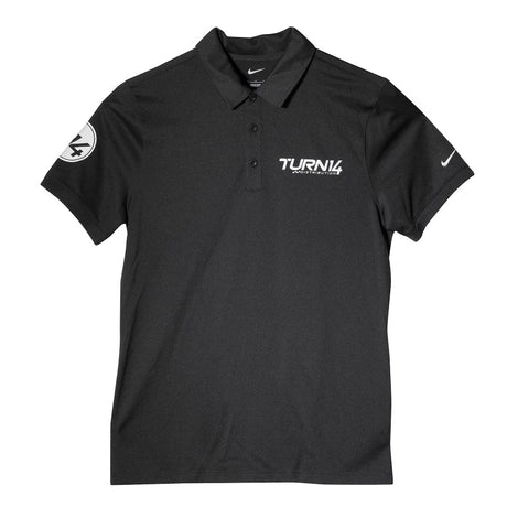 Turn 14 Distribution Black Dri-FIT Polo - Large (T14 Staff Purchase Only) 9113