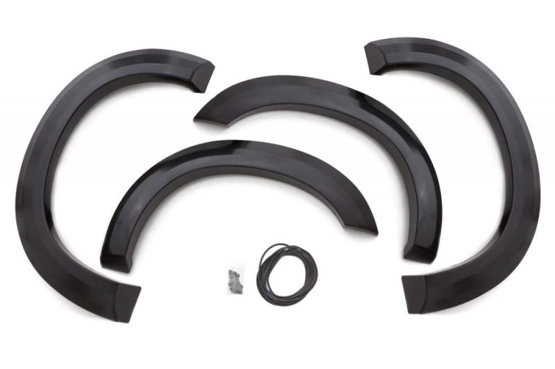 Lund 07-13 Chevy Silverado 1500 Ex-Extrawide Smooth Elite Series Fender Flares - Black (4 Pc.) EX106S