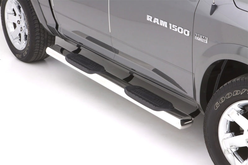 Lund 10-17 Dodge Ram 2500 Crew Cab 6in. Oval Straight SS Nerf Bars - Polished 24385007