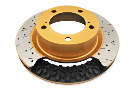 DBA 05 Pontiac GTO Rear Slotted & Drilled 4000 Series Rotor 42021XS