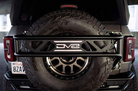 DV8 Offroad 21-23 Ford Bronco Spare Tire Guard & Accessory Mount TCBR-01