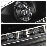 Spyder Volkswagen GTI 06-09/Jetta 06-09 Xenon/HID Model Only - DRL Black PRO-YD-VG06-HID-DRL-BK 5017529