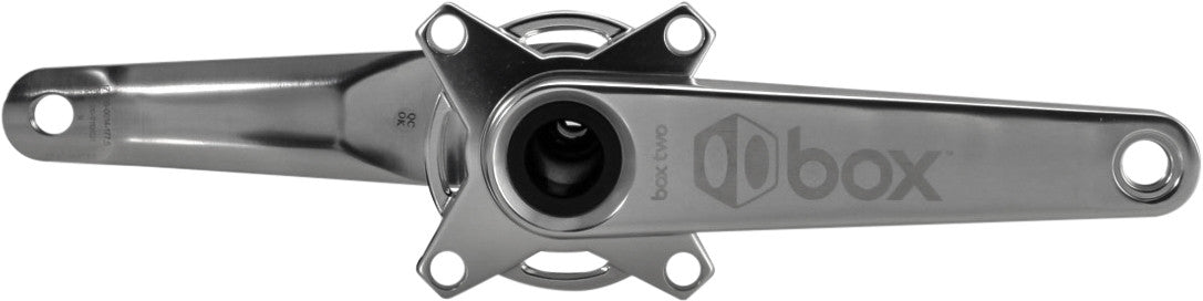 BOX Vector Cranks 180mm Silver W/Bb BX-CK1335180-SL