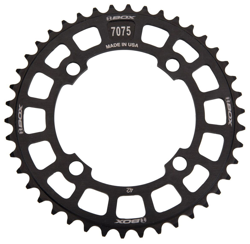 BOX Cosine 7075 Chainring Black 42t BX-CR154H42T-BK