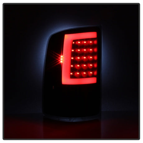 xTune 07-13 GMC Sierra 1500 LED Tail Lights - Black Smoke (ALT-ON-GS07-G2-LED-BSM) 9038518