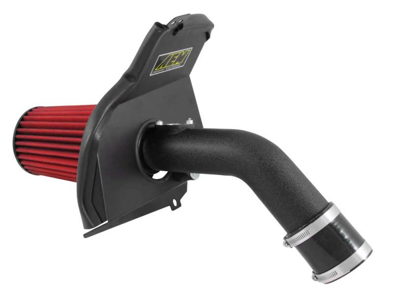 AEM 15-17 Subaru WRX STi 2.5L H4 - Cold Air Intake System - Wrinkle Black 21-735WB