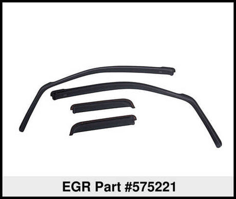 EGR 10+ Toyota 4Runner In-Channel Window Visors - Set of 4 (575221) 575221