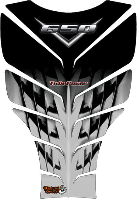 RASCAL GRAFIK Tank Pad Suz Sv650 Blk/Gry RA36200