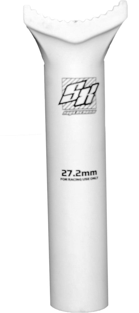 SUPERCROSS Pivotal Seat Post White 27.2 Mm X 75 Mm SP-27P-WHT