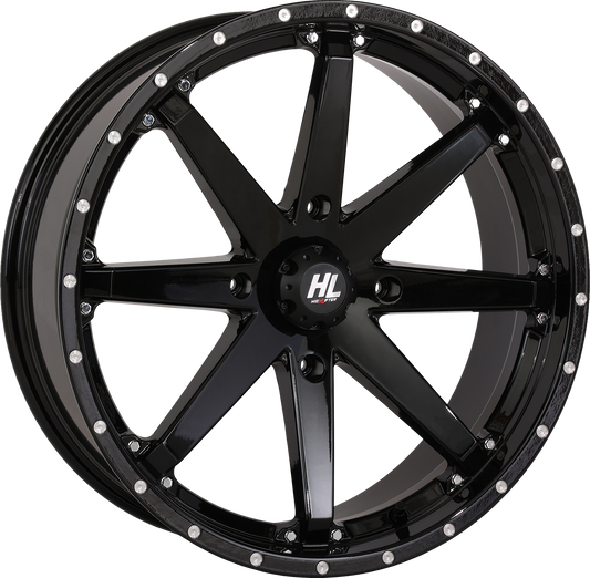 HIGH LIFTER Wheel - HL10 - Front/Rear - Gloss Black - 20x7 - 4/156 - 4+3 (+10 mm) 20HL10-1256