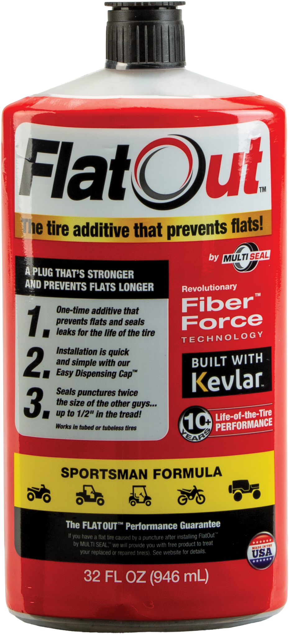 Flat Out Tire Sealant 32 Fl Oz 8/Case 20130/20138