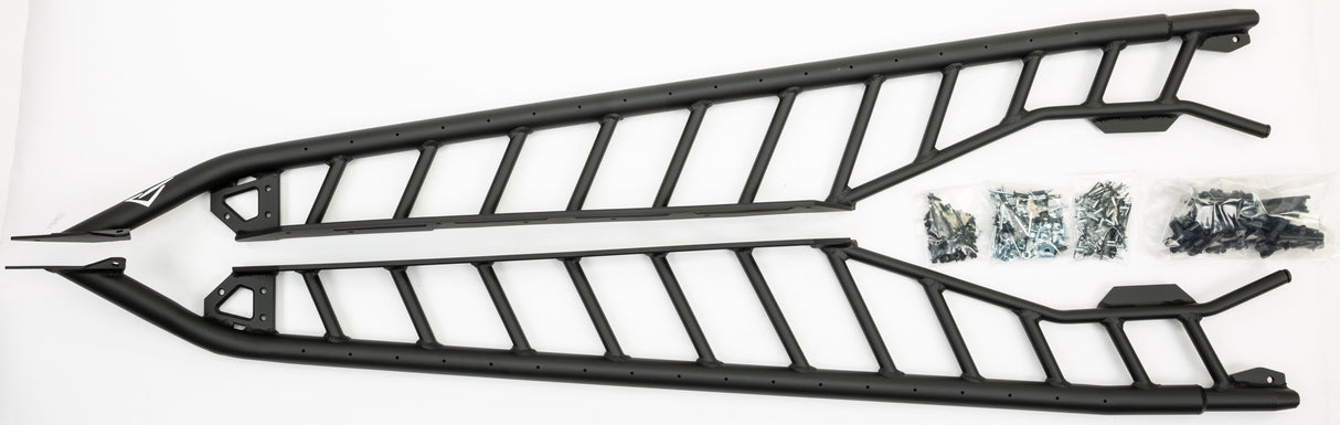 SPG Skinz Run Boards S-D S/M P Ro-Tube Gen4 Summit Sp (Black) SAFRB452-PT-FBK