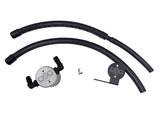 J&L 07-21 Toyota Tundra 5.7L Driver Side Oil Separator 3.0 - Clear Anodized 3105D-C