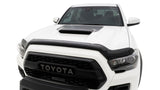 AVS 16-18 Toyota Tacoma High Profile Bugflector II Hood Shield - Smoke 25681