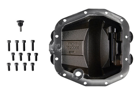 ARB Diff Cover Blk Jeep JL Rubicon Front 0750011B