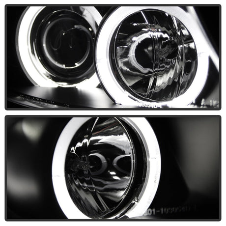 Spyder BMW E90 3-Series 06-08 Projector LED Halo Amber Reflctr Rplc Bulb Blk PRO-YD-BMWE9005-AM-BK 5009005
