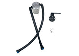 J&amp;L 19-24 Chevrolet Silverado/GMC Sierra 1500 5.3L V8 Driver Side Oil Separator 3.0 - Clear Anod 3086D-C