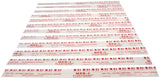 Clevite Plastigage Red Plastigage - 12 Pack MPR1