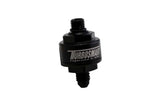 Turbosmart Billet Turbo Oil Feed Filter w/ 44 Micron Pleated Disc AN-4 Male to AN-4 ORB- Black TS-0804-1003