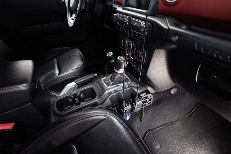 DV8 Offroad 18-23 Jeep Wrangler Center Console Molle Panels CCJL-01