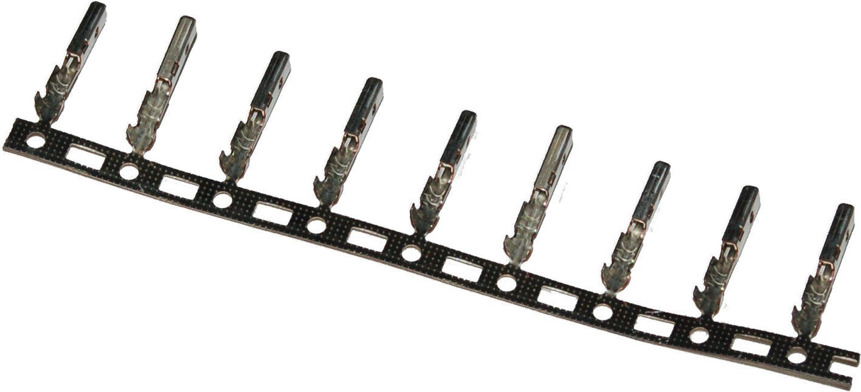 NAMZ CUSTOM CYCLEJst Stamped Rec Female Crimp Terminals 100-Pk Hd 69200307NJST-RTERM