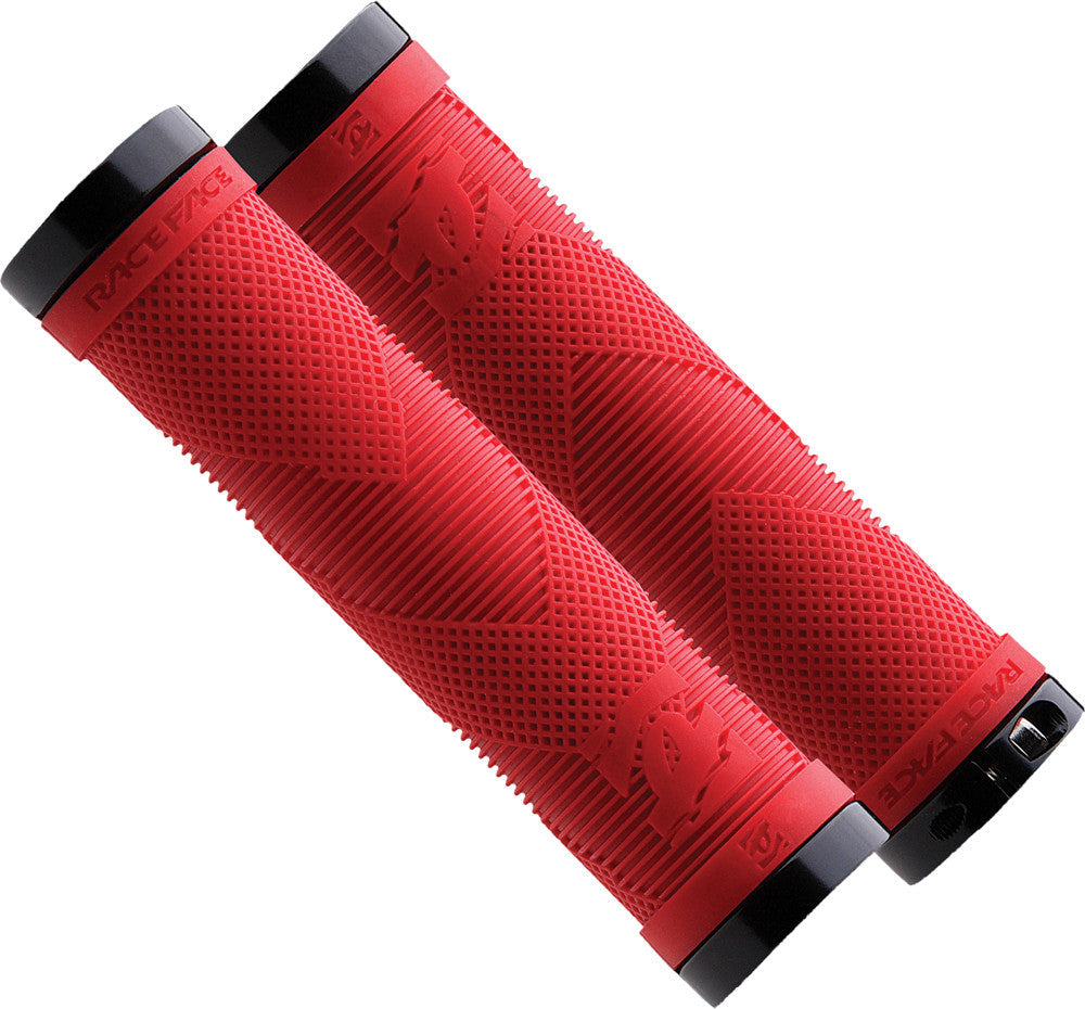RACE FACE Sniper Lock-On Grips Red AC990020