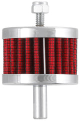 K&N Steel Base Crankcase Vent Filter 3/8in OD Tube  2in OD 1-1/2in Height 62-1090