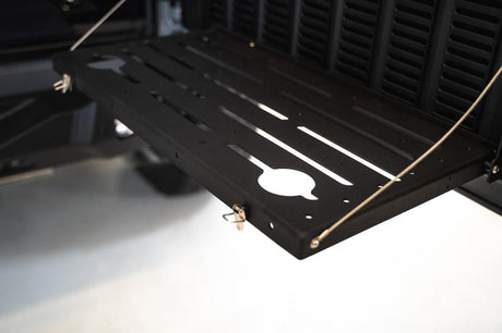DV8 Jeep JL Tailgate Mounted Table (Trail Table) - Black TTJL-01