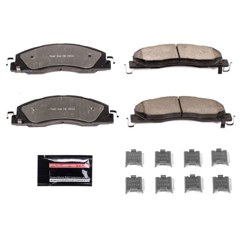 Power Stop 09-10 Dodge Ram 2500 Front Z36 Truck & Tow Brake Pads w/Hardware Z36-1399